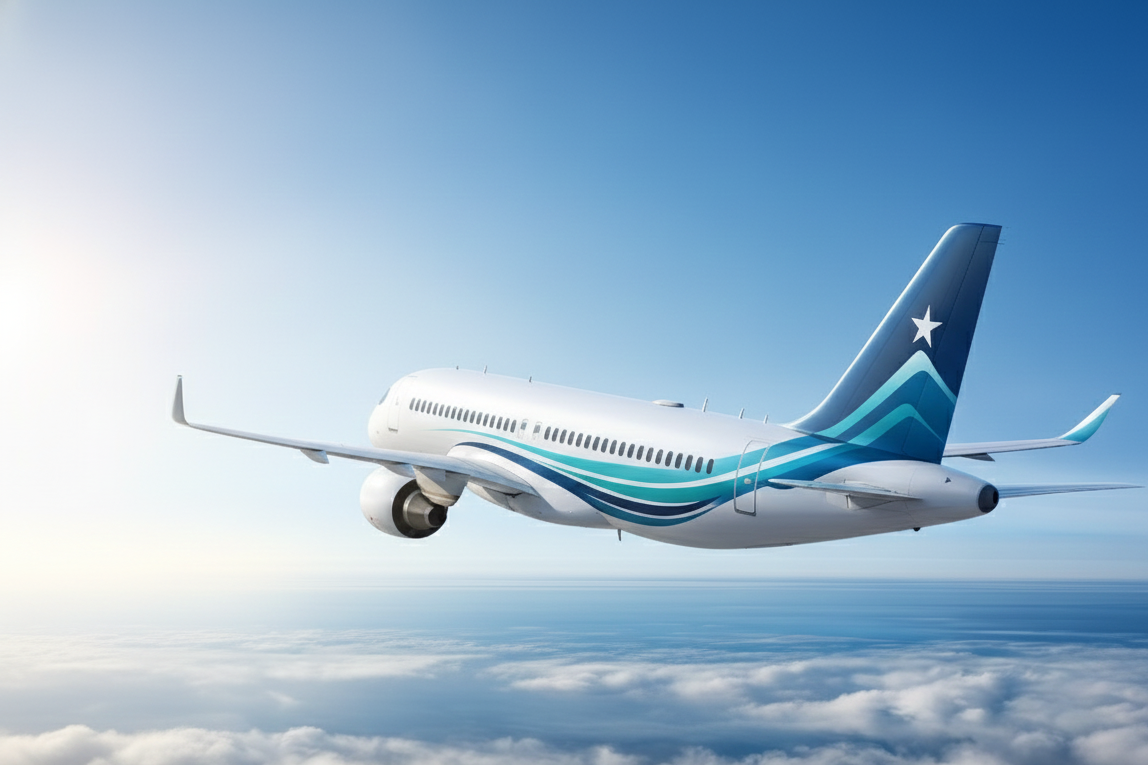 Atlas Skyways aircraft at the gate